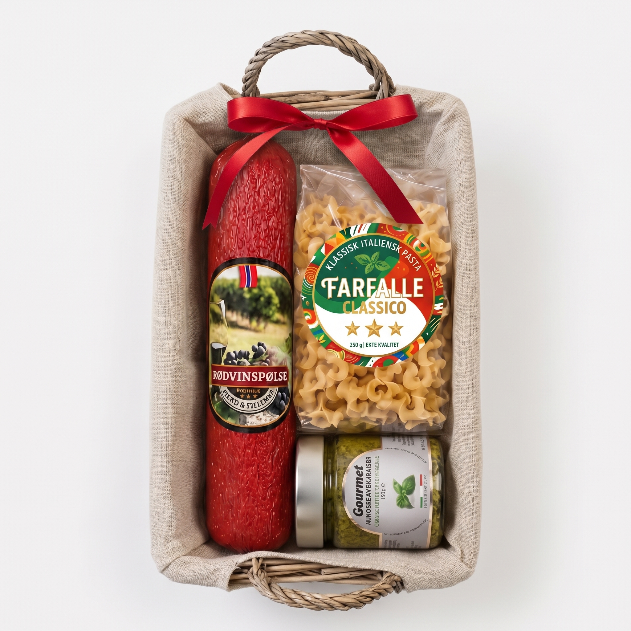 Pasta & Pesto - Kurv